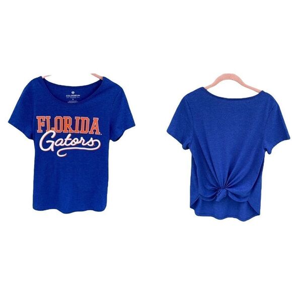 Colosseum Tops - University Of Florida Gators Tee Sz S Tie Knot On Back